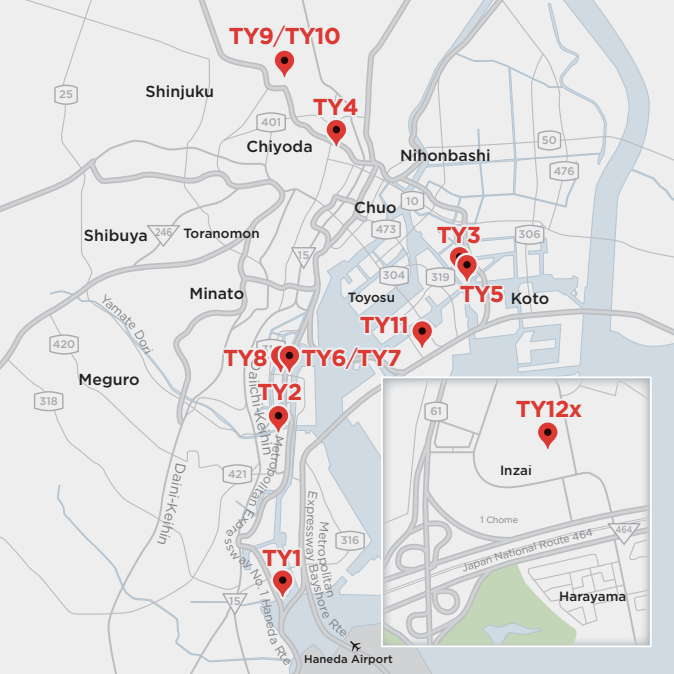 Equinix Data Centers Japan